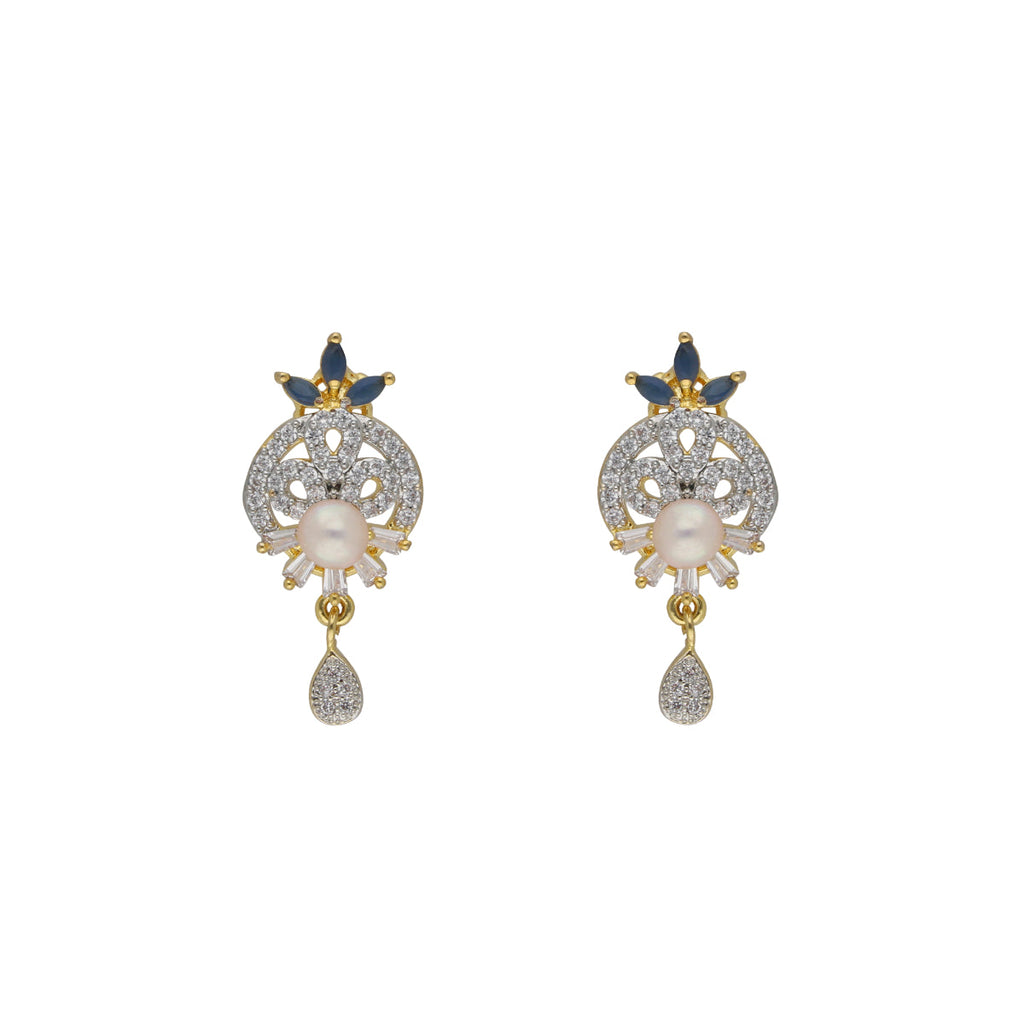 J Pearls Dakshita 1 Line Pearl Sets - Real Pearl Jewelry | Grocsy