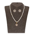 J Pearls Anahita 1 Line Pearl Sets - Real Pearl Jewelry | Grocsy