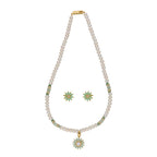 J Pearls Babita 1 Line Pearl Sets - Real Pearl Jewelry | Grocsy
