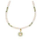 J Pearls Babita 1 Line Pearl Sets - Real Pearl Jewelry | Grocsy