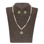 J Pearls Babita 1 Line Pearl Sets - Real Pearl Jewelry | Grocsy