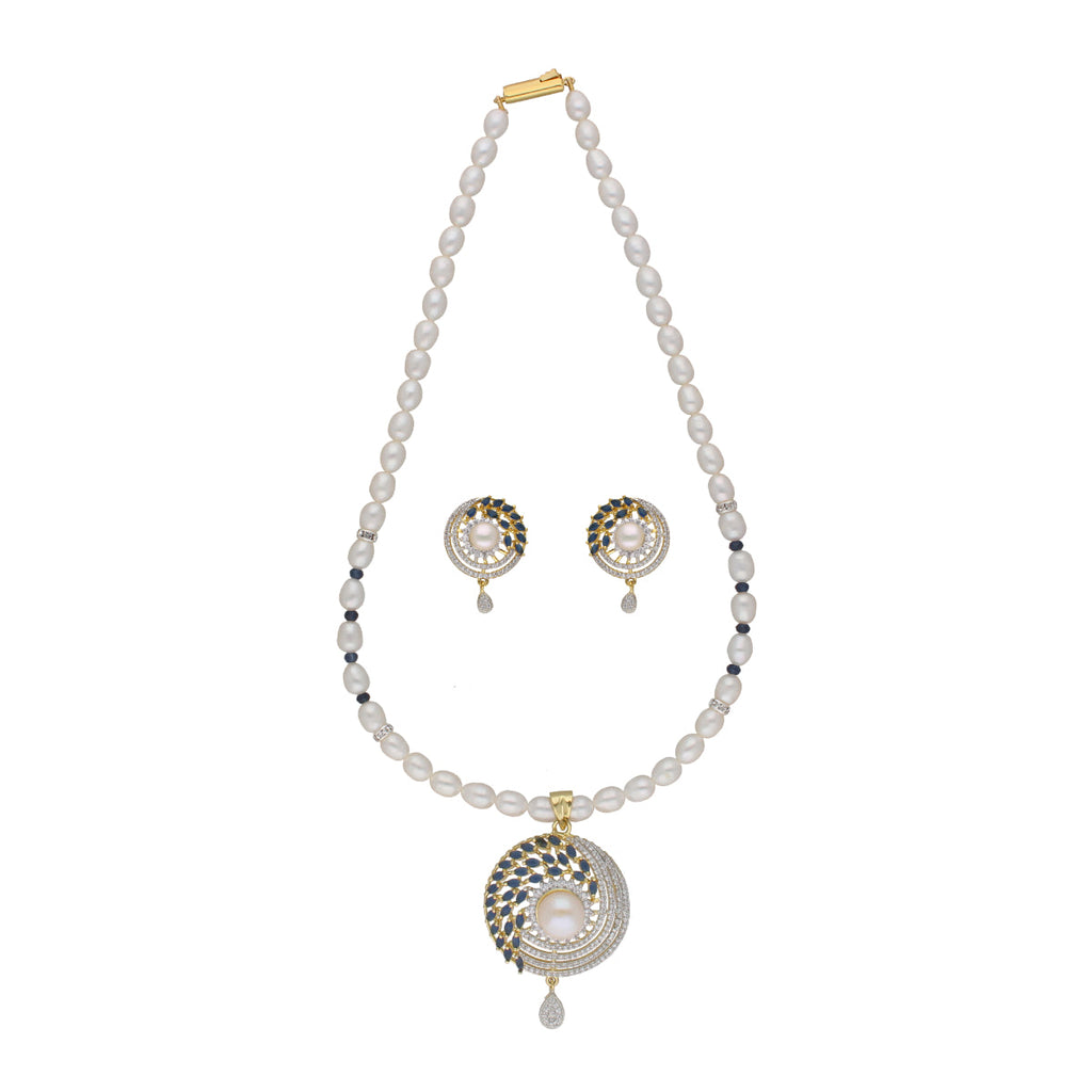 J Pearls Candalini 1 Line Pearl Sets - Real Pearl Jewelry | Grocsy