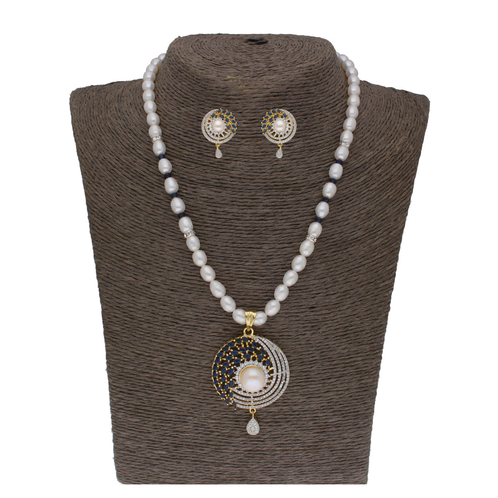 J Pearls Candalini 1 Line Pearl Sets - Real Pearl Jewelry | Grocsy
