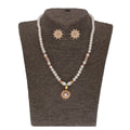 J Pearls Dhavni 1 Line Pearl Sets - Real Pearl Jewelry | Grocsy