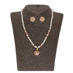 J Pearls Dhavni 1 Line Pearl Sets - Real Pearl Jewelry | Grocsy