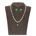 J Pearls Bahupuspa 1 Line Pearl Sets - Real Pearl Jewelry