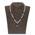 J Pearls Eeshika 1 Line Pearl Sets - Real Pearl Jewelry | Grocsy