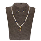 J Pearls Eeshika 1 Line Pearl Sets - Real Pearl Jewelry | Grocsy