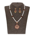 J Pearls Dheeksha 1 Line Pearl Sets - Real Pearl Jewelry