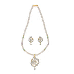 J Pearls Dheivavadivu 1 Line Pearl Sets - Real Pearl Jewelry | Grocsy