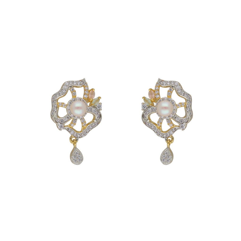 J Pearls Dheivavadivu 1 Line Pearl Sets - Real Pearl Jewelry | Grocsy