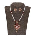 J Pearls Krishna 1 Line Pearl Sets - Real Pearl Jewelry