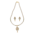 J Pearls Jhanvi 1 Line Pearl Sets - Real Pearl Jewelry