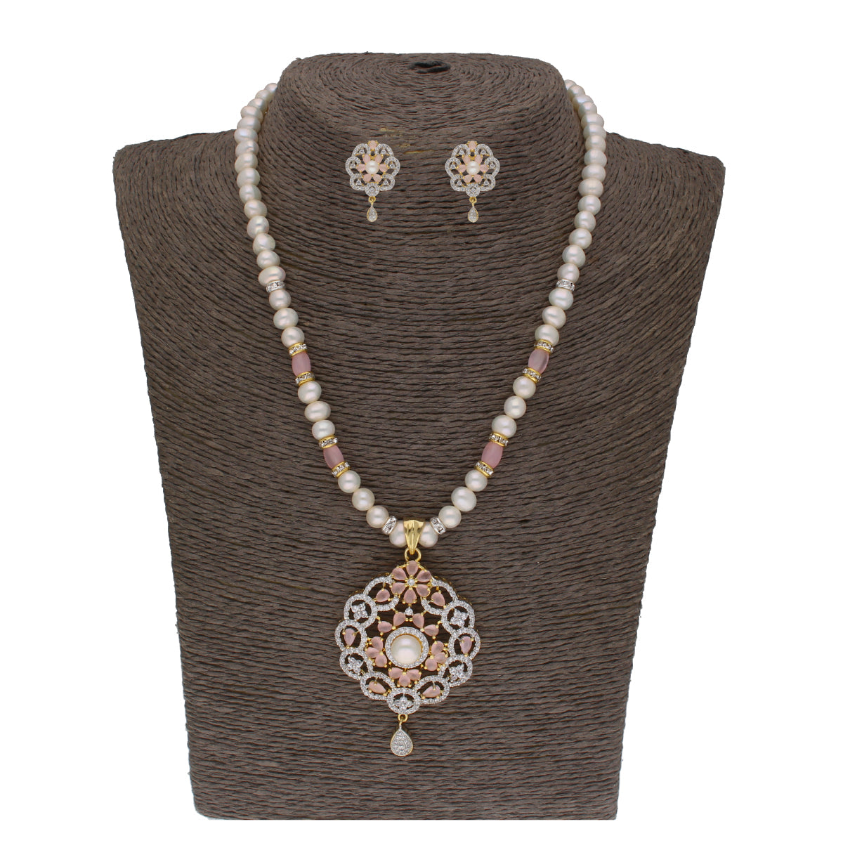 J Pearls Hemal 1 Line Pearl Sets - Real Pearl Jewelry | Grocsy