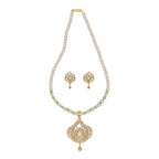 J Pearls Fatehjit 1 Line Pearl Sets - Real Pearl Jewelry | Grocsy