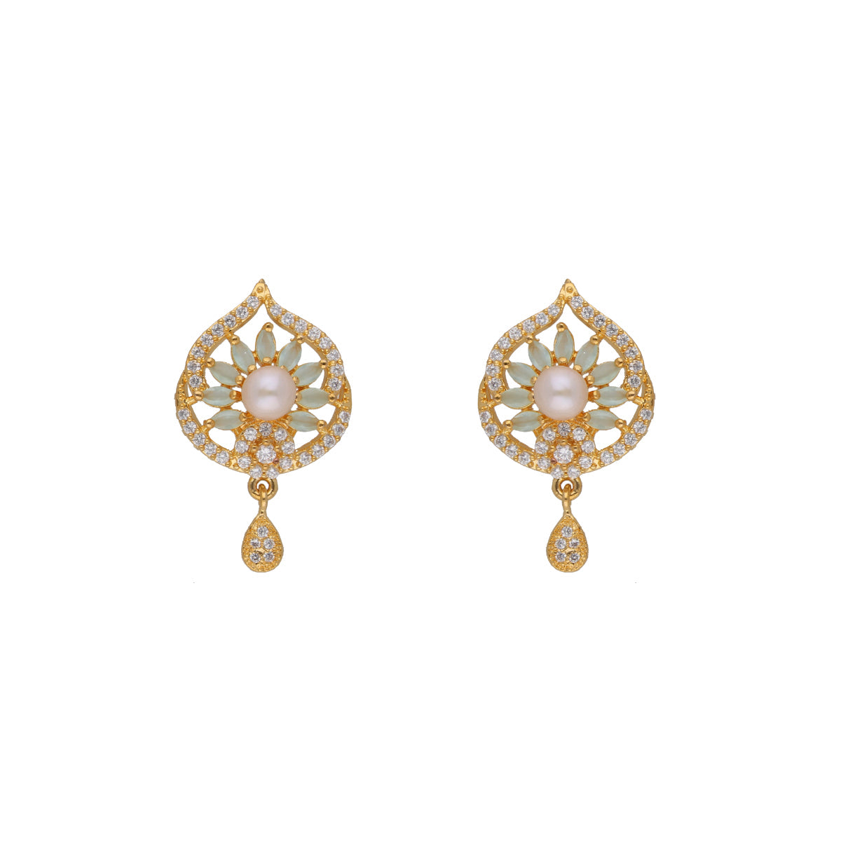J Pearls Fatehjit 1 Line Pearl Sets - Real Pearl Jewelry | Grocsy