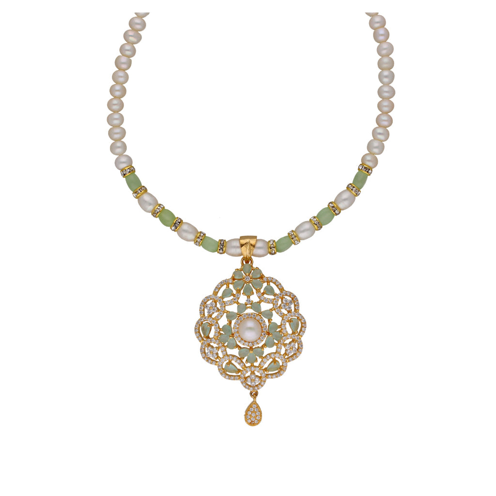 J Pearls Bahgvanti 1 Line Pearl Sets - Real Pearl Jewelry | Grocsy