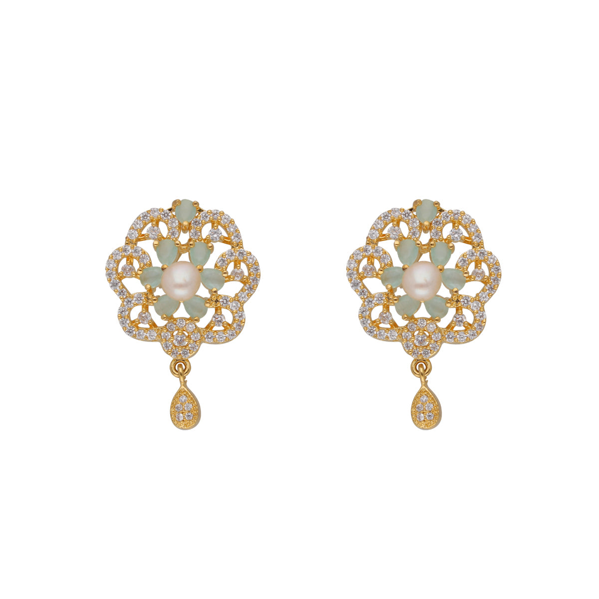 J Pearls Bahgvanti 1 Line Pearl Sets - Real Pearl Jewelry | Grocsy