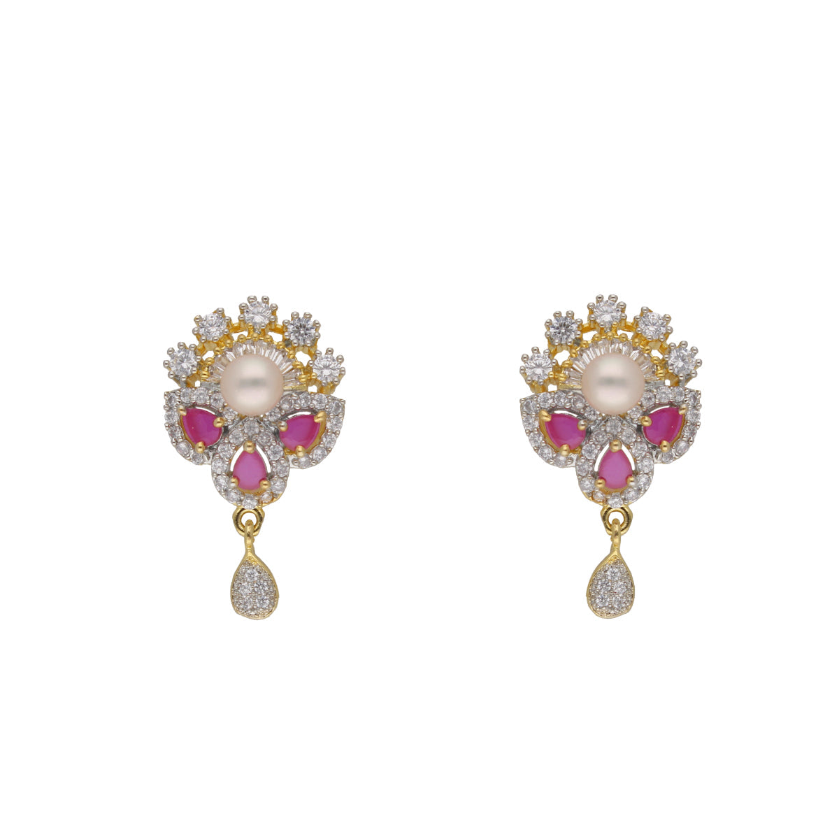 J Pearls Fatehjit 1 Line Pearl Sets - Real Pearl Jewelry | Grocsy