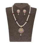J Pearls Fatehjit 1 Line Pearl Sets - Real Pearl Jewelry | Grocsy