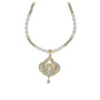 J Pearls Dhavni 1 Line Pearl Sets - Real Pearl Jewelry | Grocsy