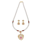 J Pearls Bahgvanti 1 Line Pearl Sets - Real Pearl Jewelry | Grocsy