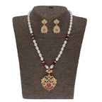 J Pearls Bahgvanti 1 Line Pearl Sets - Real Pearl Jewelry | Grocsy