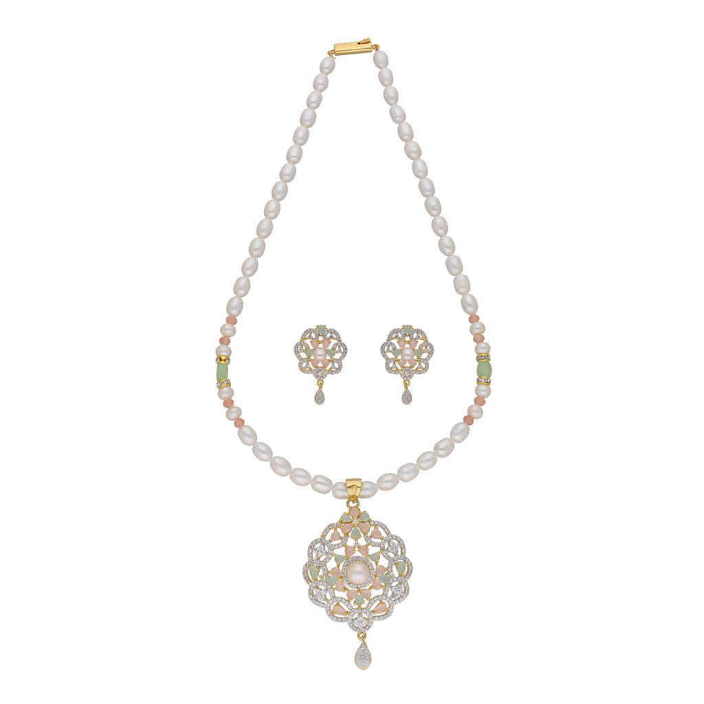 J Pearls Cherry 1 Line Pearl Sets - Real Pearl Jewelry | Grocsy