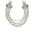 J Pearls Baldar 5 Lines Pearl Sets - Real Pearl Jewelry