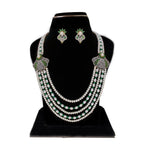 J Pearls Baldar 5 Lines Pearl Sets - Real Pearl Jewelry