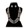 J Pearls Gamini 4 Lines Pearl Sets - Real Pearl Jewelry