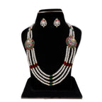 J Pearls Gamini 4 Lines Pearl Sets - Real Pearl Jewelry