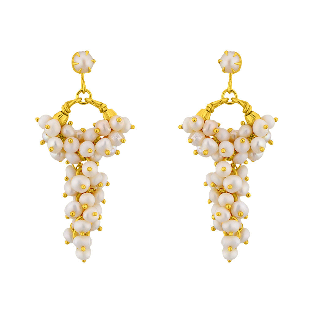 J Pearls Grape Hanging - Real Pearl Jewelry | Grocsy