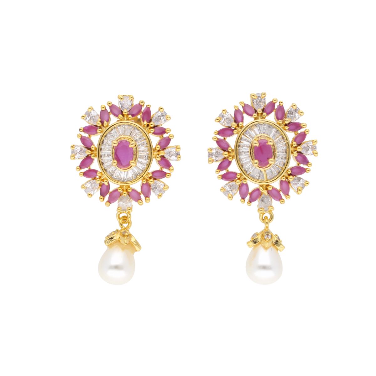 J Pearls Iditri Pearl Set - Real Pearl Jewelry | Grocsy