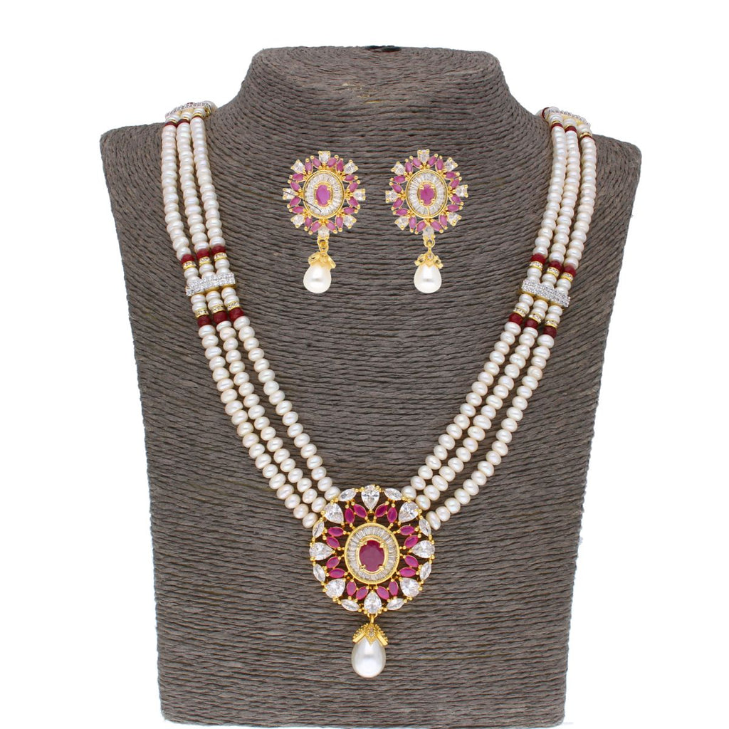 J Pearls Iditri Pearl Set - Real Pearl Jewelry | Grocsy