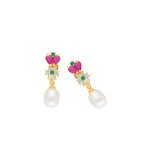 J Pearls Eva Pearl Earrings - Real Pearl Jewelry | Grocsy