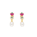 J Pearls Eva Pearl Earrings - Real Pearl Jewelry | Grocsy