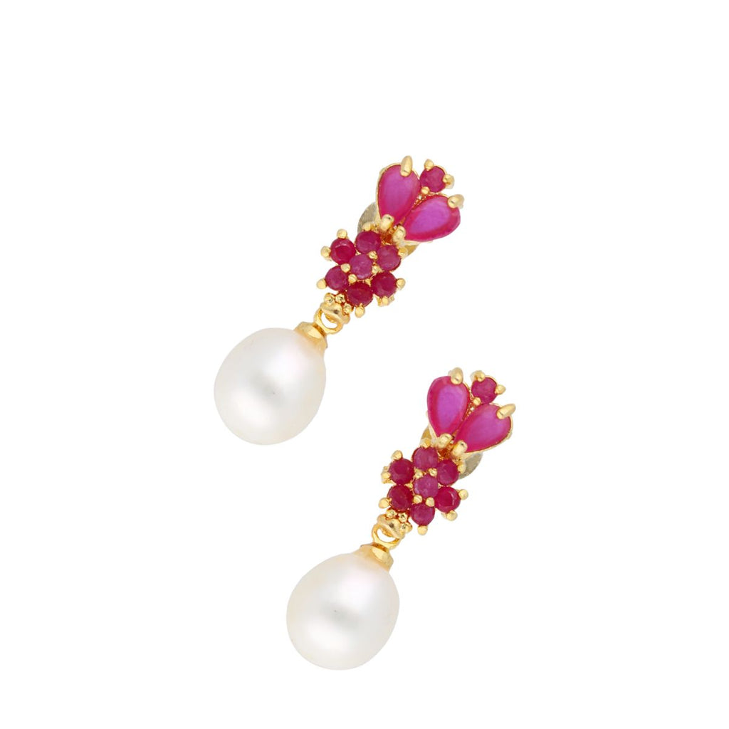 J Pearls Gianna Pearl Earrings - Real Pearl Jewelry | Grocsy