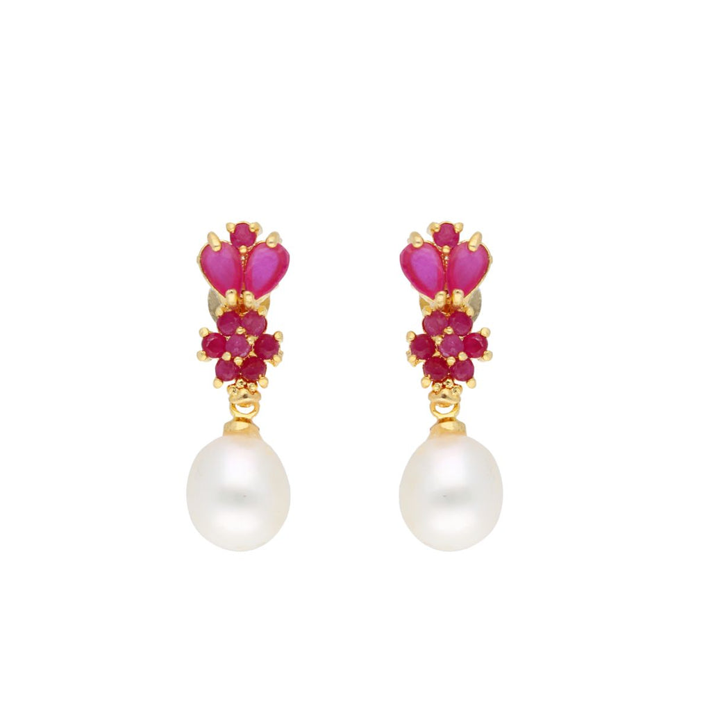 J Pearls Gianna Pearl Earrings - Real Pearl Jewelry | Grocsy