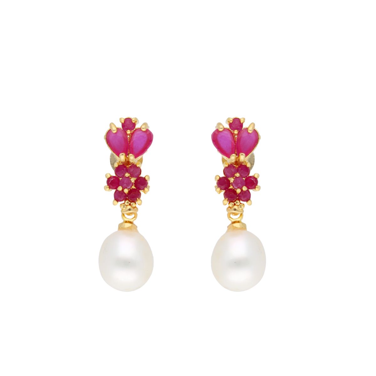 J Pearls Gianna Pearl Earrings - Real Pearl Jewelry | Grocsy