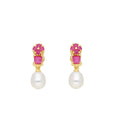 J Pearls Jaanvi Pearl Earrings - Real Pearl Jewelry | Grocsy