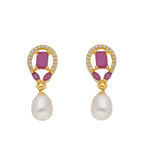 J Pearls Yami Pearl Earrings - Real Pearl Jewelry