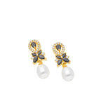 J Pearls Abarna Pearl Earrings - Real Pearl Jewelry | Grocsy