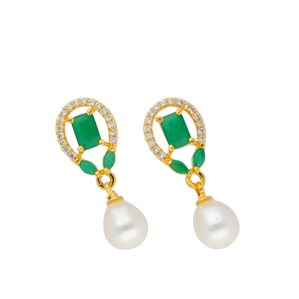 J Pearls Abeni Pearl Earrings - Real Pearl Jewelry