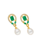 J Pearls Abeni Pearl Earrings - Real Pearl Jewelry