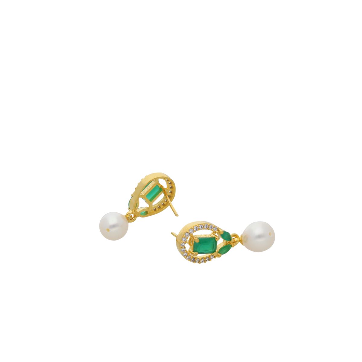 J Pearls Abeni Pearl Earrings - Real Pearl Jewelry