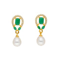 J Pearls Abeni Pearl Earrings - Real Pearl Jewelry