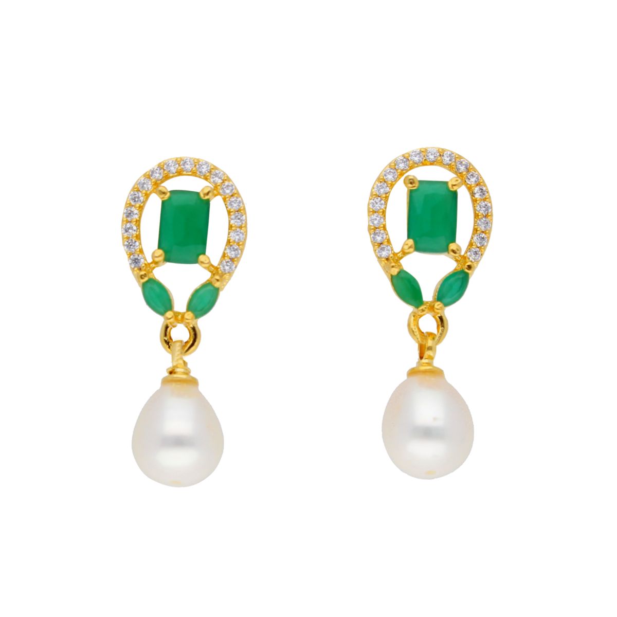 J Pearls Abeni Pearl Earrings - Real Pearl Jewelry