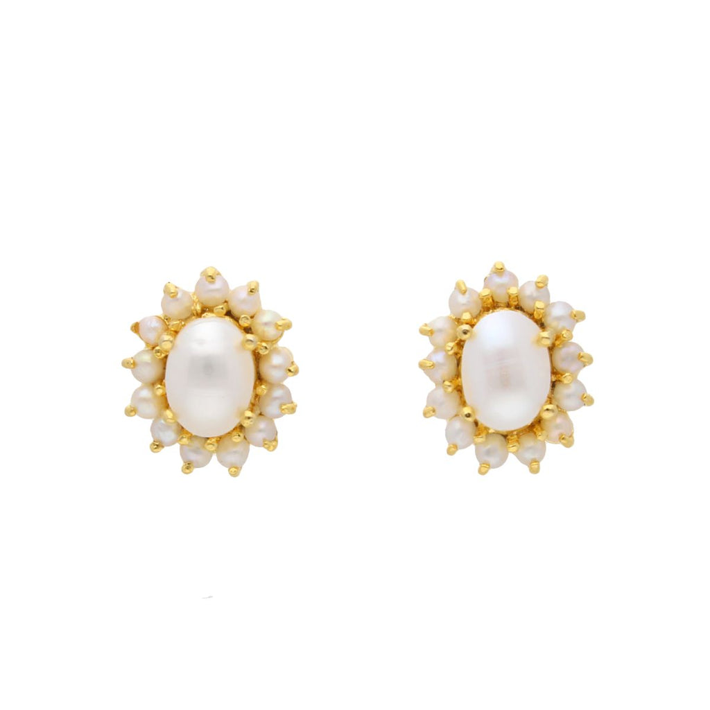 J Pearls Shine Pearl Earrings - Real Pearl Jewelry