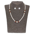 J Pearls Navishka 1 Line Pearl Set - Real Pearl Jewelry